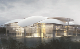 格魯吉亞司法部公正大廈工程主體鋼框架機構及屋面鋼網架工程